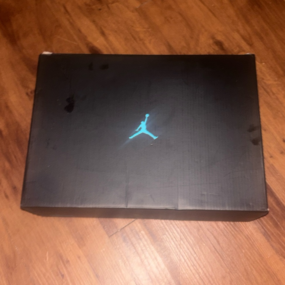 Jordan Black Box with Blue Logo
